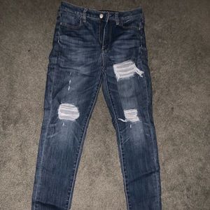 American eagle super high rise jegging